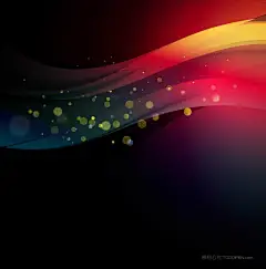 矢量卡通手绘曲线条纹线条绚丽炫酷炫彩时尚纹理光束背景