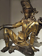 Hindu God Indra Nepal Kathmandu Valley 16th century gilt bronze with gemstones | 相片擁有者 mharrsch