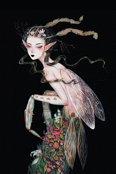 farina304采集到【角色】昆虫系采集螳螂拟人和之前的oc和之前的猫