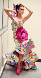 Rami Kashou Rose Paper gown made from Greeting cards and paper stationery