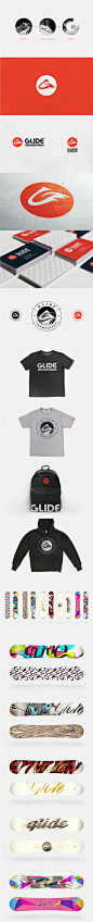 Glide snowboards视觉形象设计- 品牌- 锐意设计网-设计师的网上家园