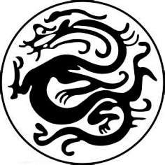 com采集一把烂吉他采集到中国古代元素dragon head vector logohello