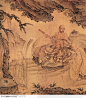 中国国画之人物-敬佛图