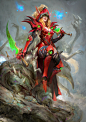 Valeera, Daniel Kamarudin : Painting world of warcraft stuff always brings back good memories