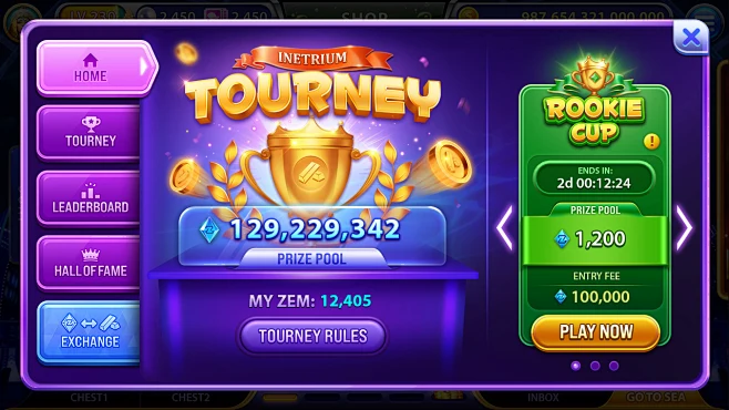 slot UI/UX-花瓣网