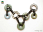 复古毛衣链的制作方法  精美的复古串珠项链的DIY制作图解