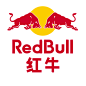 红牛logo白勾边