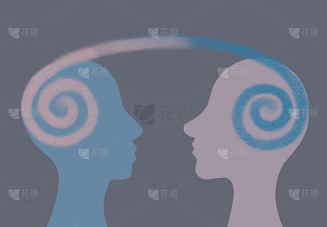 心灵感应。同理心。两个人之间的沟通
