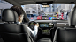 Augmented reality in the car steps toward production at CES 2017 - Roadshow : Automotive equipment suppliers Harman, Continental and Visteon show augmented reality concepts, projecting contextual driving information on the windshield.