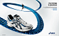 Asics | Print Advertising : Working freelance at Woedend, we developed a print campaign for a new product line launch.