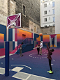 改造后的巴黎Duperré的篮球场 by Ill-Studio 高清意向图 景观前线 访问www.inla.cn下载高清 