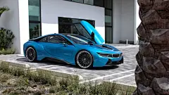 宝马i8电动车汽车桌面壁纸#跑车#汽车划痕修复多少钱