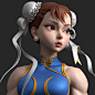 春丽/Chun-Li, 叶超凡 : 原画作者为morry。
以下为作者个人作品链接：https://www.artstation.com/morry
另外与aboutcg合作，录制了一个教程。
以下是教程链接：https://www.aboutcg.org/courseDetails/1138/introduce