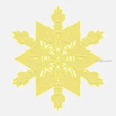 手绘黄色的圣诞雪花图片大小2000x2000px 图片尺寸3.65 MB 来自PNG搜索网 pngss.com 免费免扣png素材下载！冬季#黄色#金色#卡通手绘#漂浮#漂浮素材#圣诞#水彩#为主#雪花#装饰#