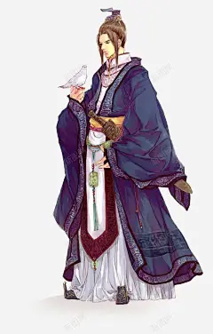 持鸽子的温柔美男古风手绘高清素材 古风 手绘 温柔 美男 鸽子 免抠png 设计图片 免费下载