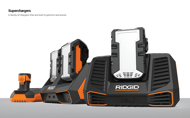 RIDGID X5 Chargers :...
