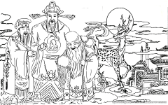 开月明采集到插画