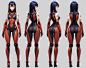 -01318-2332583460-threeviews-full-body-simple-white-background-1-1-multiple-views-21charturnerv2-robot-girl-mecha-1-2-ceramic-body