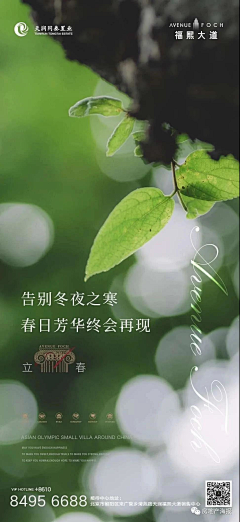 房地产海报采集到【立春】地产海报