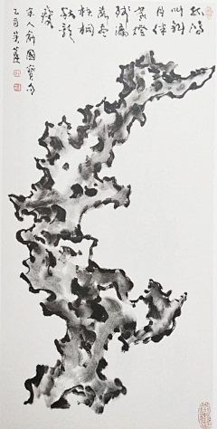 雪小石采集到国画---太湖石集