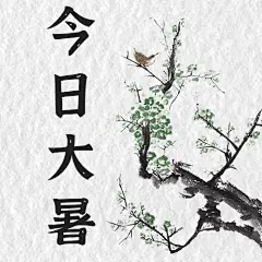 大暑节气祝福中国风公众号次图