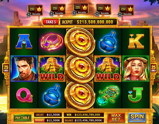 game slot UI-花瓣网