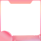 粉色主图框