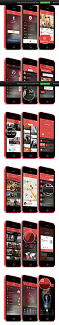 Flaty - A Beautiful Mobile Ui on Behance