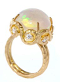 Pamela Froman opal ring - fabulous