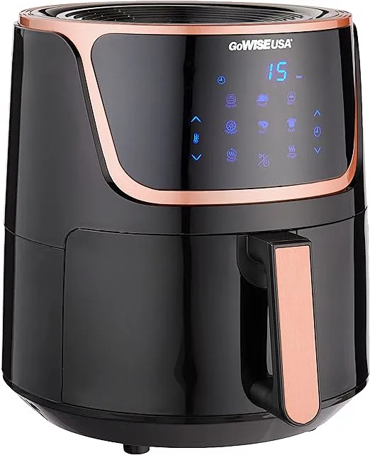 GoWISE USA GW22955 7-Quart Electric Air Fryer with Dehydrator & 3 ...