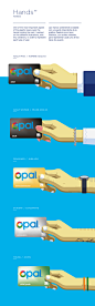 OPAL Illustrations : JWT Sydney commissioned me to create a graphic campaing for the public transport card of the city, called OPAL.The project consisted in developing a system of ilustrations that could be combined in order to develop a huge amount of co