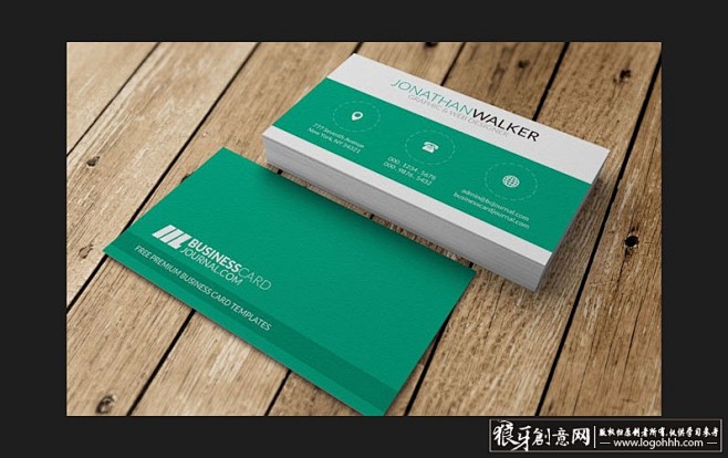 商务名片设计PSD,商业名片模板,公司名...