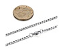 FIBO STEEL 3.5-6 mm Stainless Steel Mens Womens Necklace Curb Link Chain, 24 inches | Amazon.com