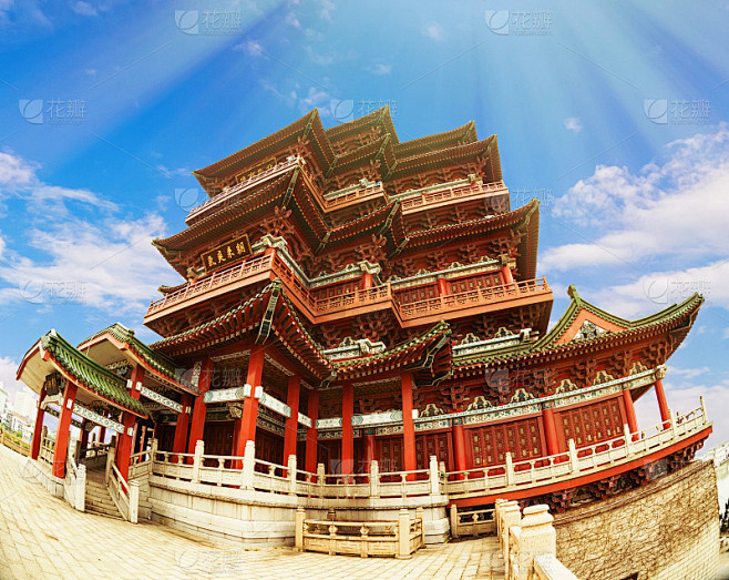 中国古代建筑，古代宗教