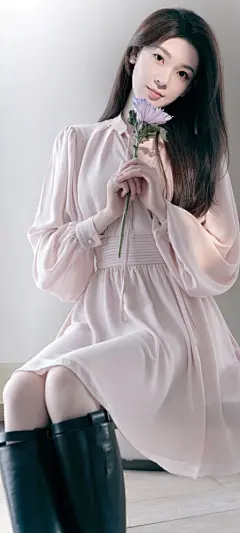 樱花 汉服美女全屏手机壁纸_彼岸手机壁纸