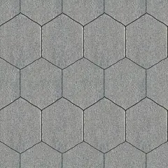 Tileable Hexagonal Stone Pavement Texture + (Maps) | texturise