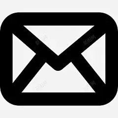 包络轮廓的电子邮件界面符号图标 页面网页 平面电商 创意素材