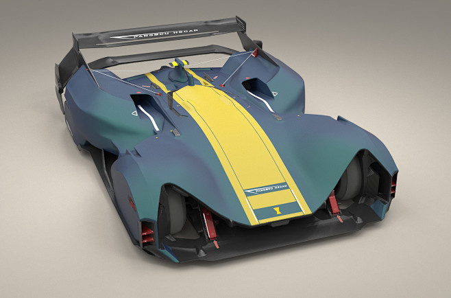 Unmanned racing car