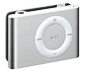 第二代 iPod Shuffle

　　特点：夹子式外观、铝镁合金外壳
外观
　　
　　你应该对"东西又好，体积又小"这样的说法一点也不陌生。但是，当有一件长 4.1 厘米 （1.62 英寸），重 15 克（半盎司），能够容纳 240 首歌曲的精品出现时，"好"与"小"已不足以形容它的优秀。尤其是当你获知你可以连续聆听你的音乐长达 12 小时的时候。事实上，在 iPod shuffle 小小的躯体内蕴涵了无比强大的能量。