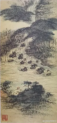 萧谦中(1883-1944)原名萧逊，字谦中，号大龙山樵。安徽安庆市杨桥镇龙山村人 (20)