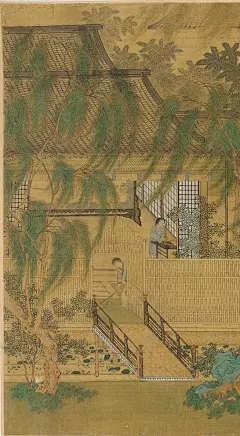 冷谦 蓬莱仙弈图卷【冷谦，元末明代著名医学家和养生学家。生卒年不详，武陵人。】 (2)