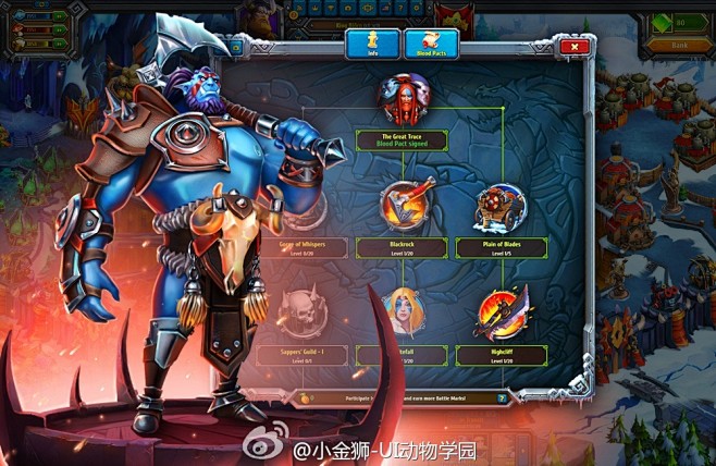 微博 文章 - 厚重的欧美风全套UI记录...