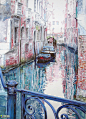 街景 彩铅-彩铅画欣赏|彩铅画|水彩画|彩笔绘-素描彩铅网 - dudupo.com