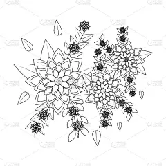 花卉图标形象
