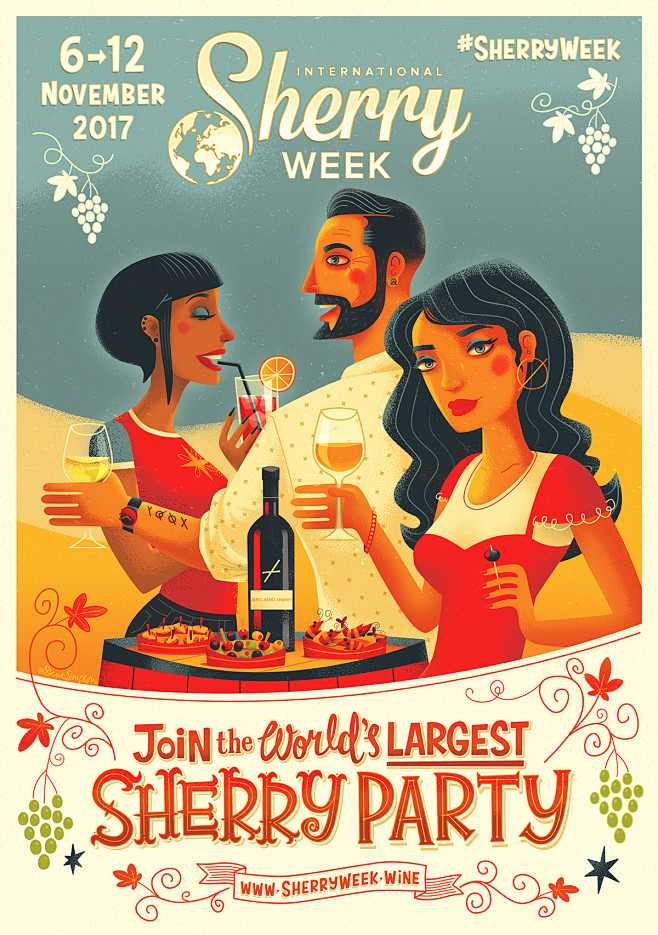 Sherry Week Poster :...