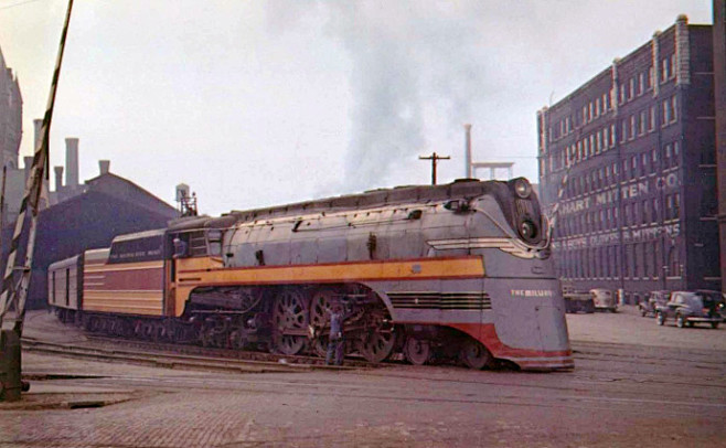 颜值战争短暂的流线型蒸汽机车时代