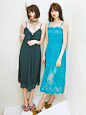 八木アリサ×Lily Brown[リリー ブラウン]、玉城ティナ×Lily Brown[リリー ブラウン](2016年6月号p139)
