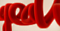 cinema4d 3D hair handmade lettering letters