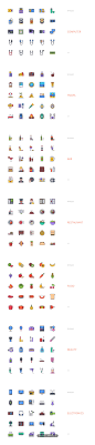 1000个网格和线性图标 Mars Icons UI设计 Icon图标