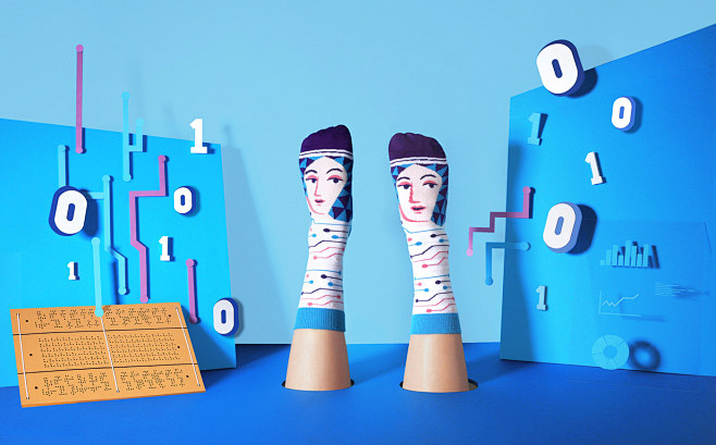Paper Art Set Design...